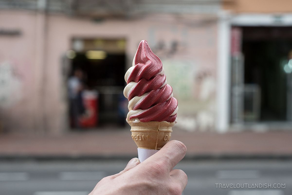 Best Street Food in Quito, Ecuador - Helado