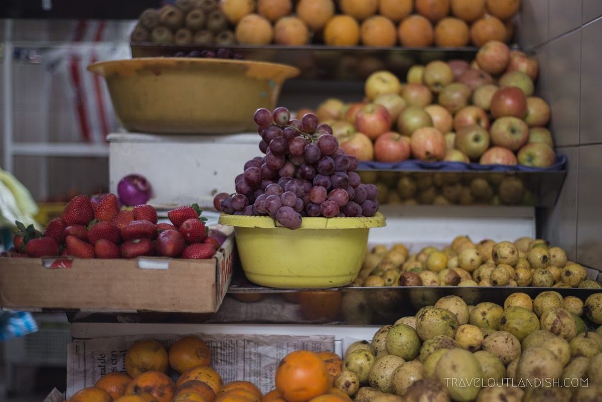 Fruits at Mercado Central