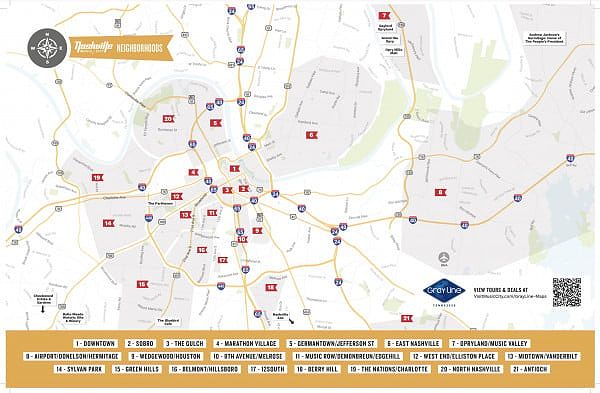 Neighbourhoods of Nashville