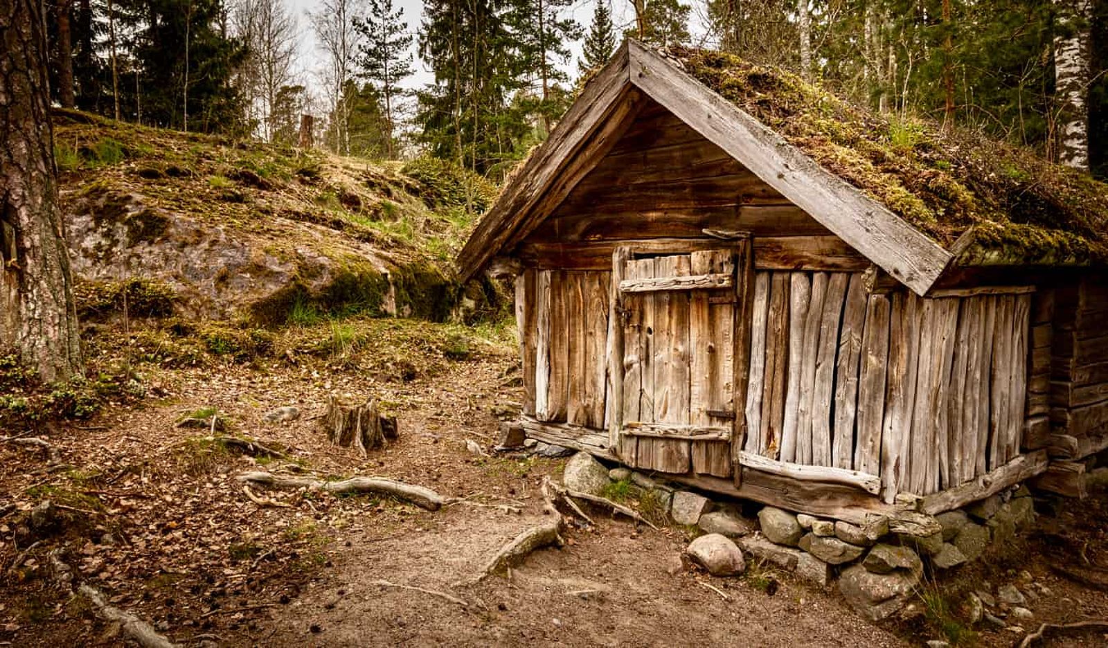 Old Hut on Seurasaari Island